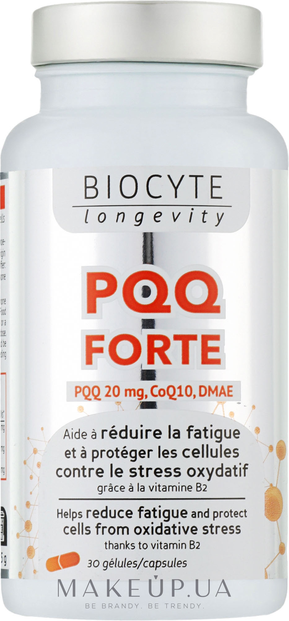 Пищевая добавка - Biocyte Longevity PQQ Forte — фото 30шт
