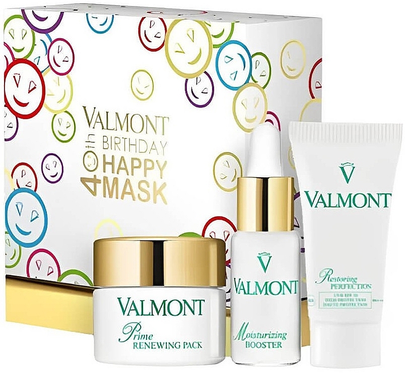 Набір - Valmont Happy Mask Party (mask/30ml + booster/20ml + cr/15ml) — фото N1