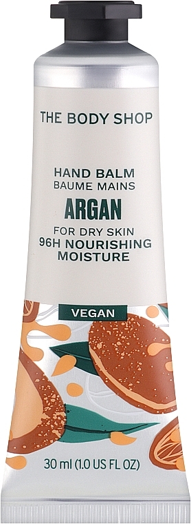 Крем-бальзам для рук "Аргана" - The Body Shop Argan Hand Balm  — фото N1