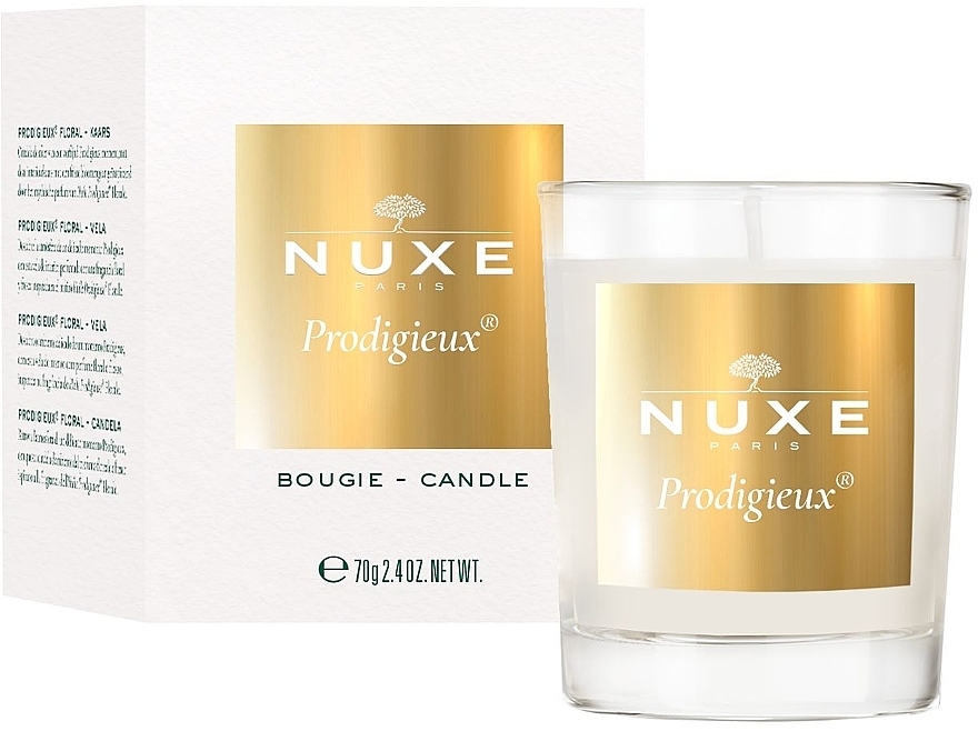 Nuxe Prodigieux - Набір (perf/15ml + oil/100ml + sh/gel/100ml + candle/70g) — фото N13