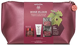 Парфумерія, косметика Набір - Apivita Wine Elixir Rich Texture (cream/50ml + milk/50ml + mask/2x8ml)