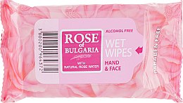 Духи, Парфюмерия, косметика Влажные салфетки - BioFresh Rose Of Bulgaria Hand & Face Wet Wipes