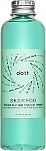 Парфюмированный шампунь для глубокого увлажнения волос с гидролизованным шелком и гиалуроновой кислотой - Dott Shampoo Sport Size — фото N1