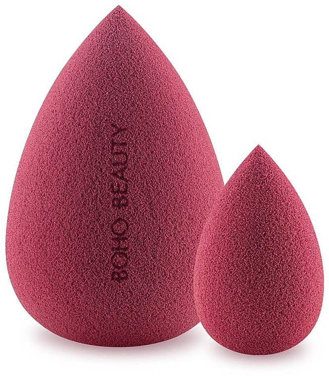 Набір спонжів, ягідний/міні ягідний - Boho Beauty Bohoblender Berry + Berry Mini — фото N1