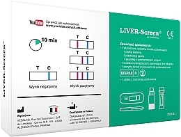 Діагностичний тест для оцінки фізіологічного стану печінки - Lab.Home Liver-Screen — фото N2