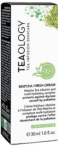 Освіжальний крем для обличчя з матчею - Teaology Matcha Tea Matcha Fresh Cream — фото N2
