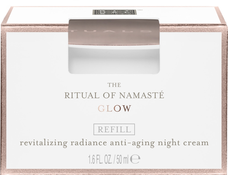 Антивозрастной ночной крем для лица - Rituals The Ritual Of Namaste Anti-Aging Night Cream (сменный блок) — фото N1