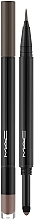 Духи, Парфюмерия, косметика Двусторонний карандаш-подводка для бровей - MACShape & Shade Brow Tint