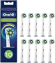 Парфумерія, косметика Змінна насадка для електричної зубної щітки, 10 шт. - Oral-B Cross Action Clean Maximiser
