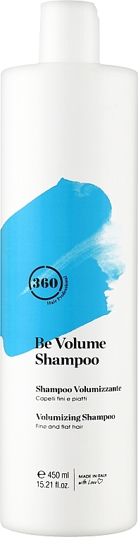 Шампунь для придания объема тонким и слабым волосам - 360 Be Volume Shampoo