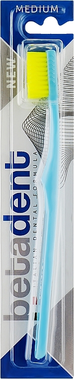 Зубная щетка, синяя - Betadent Medium — фото N1