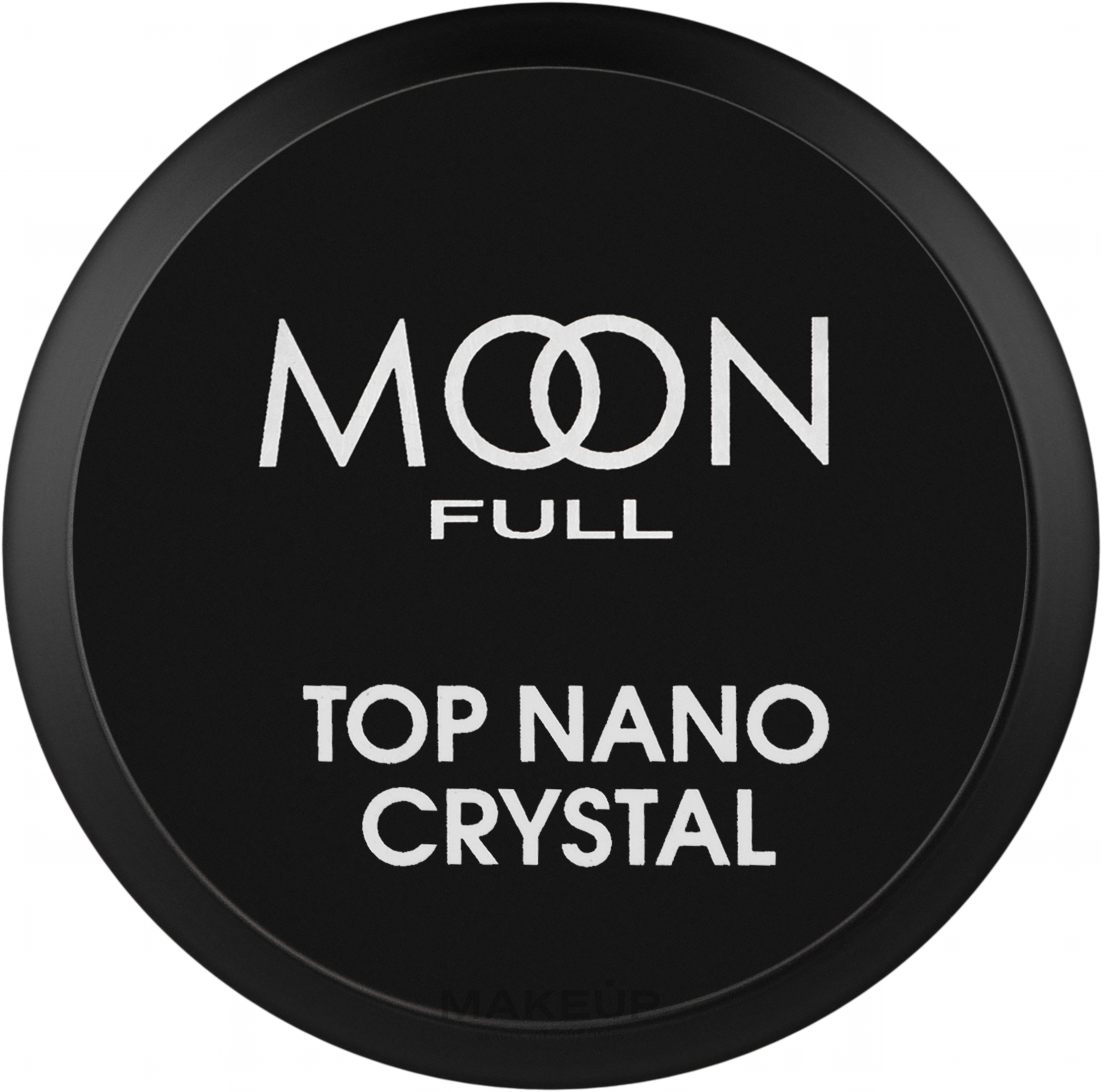 Топ для гель-лака (банка) - Moon Full Nano Crystal Top Coat — фото 15ml