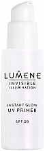Духи, Парфюмерия, косметика Ухаживающий праймер для лица, придающий сияние - Lumene Invisible Illumination Instant Glow UV Primer SPF 30 (помпа)