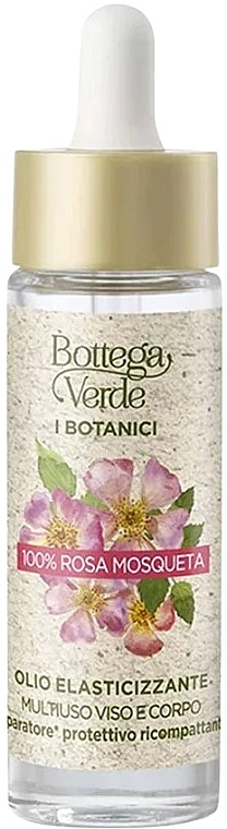 Багатофункціональна олія для обличчя й тіла - Bottega Verde Botanicals Face&Body Oil 100% Musk Rose — фото N1