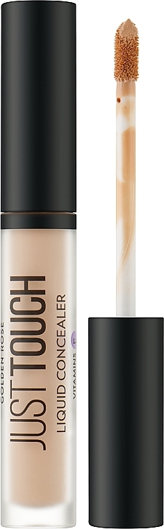 УЦІНКА Консилер для обличчя - Golden Rose Just Touch Liquid Concealer * — фото N1