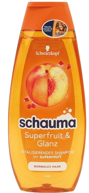 Шампунь для нормального волосся - Schauma Superfruit & Shine Shampoo — фото N1