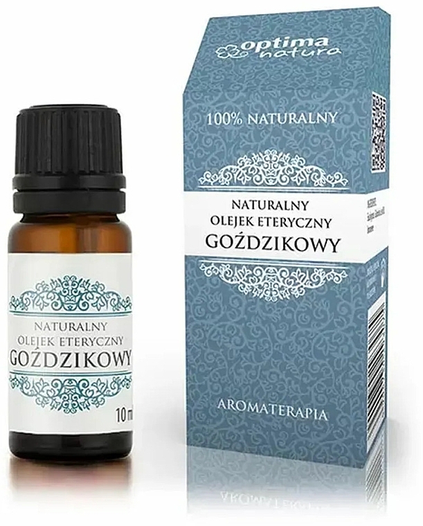 Эфирное масло гвоздичное - Optima Natura 100% Natural Essential Oil Clove — фото N1