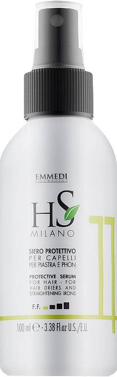 Термозащитная сыворотка для волос - HS Milano Protective Serum For Hair — фото N1