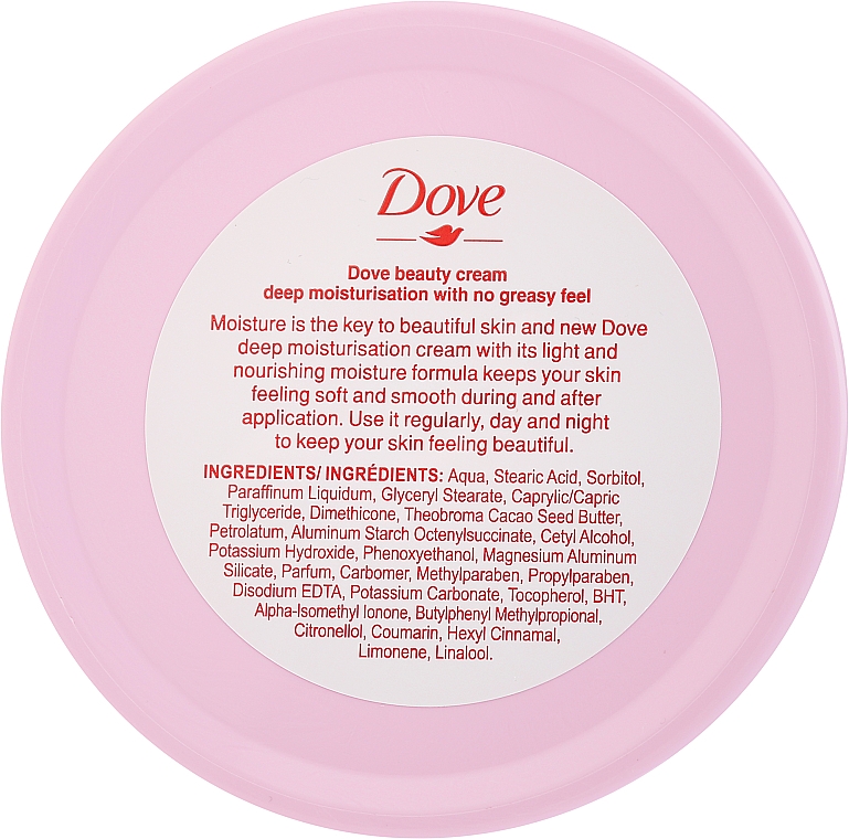 Увлажняющий крем для тела с легкой, питательной формулой - Dove Beauty Cream — фото N6
