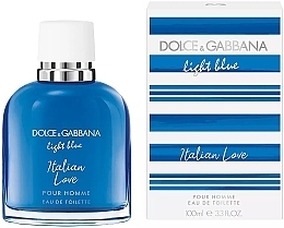 Духи, Парфюмерия, косметика Dolce & Gabbana Light Blue Italian Love Pour Homme - Туалетная вода (тестер без крышечки)