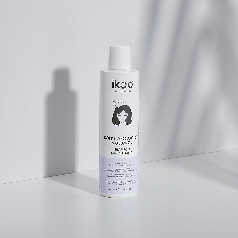 Шампунь для об'єму волосся - Ikoo Infusions Don’t Apologize, Volumize Shampoo — фото N5