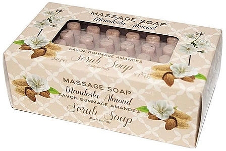 Мыло-скраб для массажа "Миндаль" - Gori 1919 Massage Scrub Soap Almond — фото N1