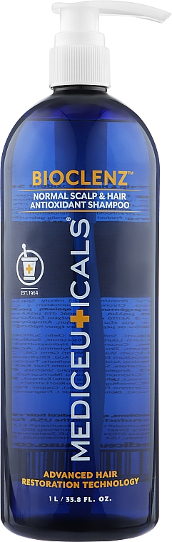 Шампунь для мужчин против выпадения и истончения волос - Mediceuticals Advanced Hair Restoration Technology Bioclenz — фото N5