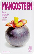 Тканинна маска для обличчя "Мангостан" - The Iceland Mangosteen Mask — фото N1