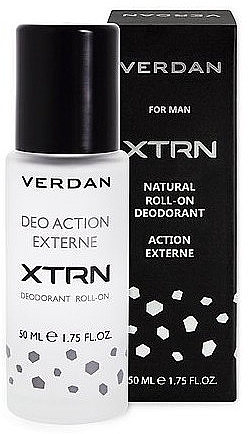 Минеральный роликовый дезодорант для мужчин - Verdan Deo Action XTRN Deodorant Roll-On — фото N2