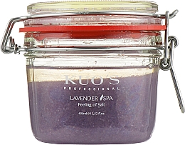 Духи, Парфюмерия, косметика Пилинг солевой "Лаванда" - Kuo's SPA Peeling Of Salt Lavender