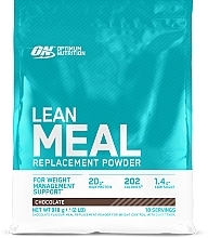 Парфумерія, косметика Харчова добавка - Optimum Nutrition Lean Meal Replacement Powder Chocolate