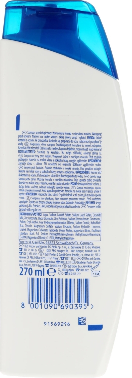 Шампунь для чоловіків проти лупи - Head & Shoulders Men Ultra Total Care With Sea Minerals Shampoo — фото N2