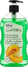 Парфумерія, косметика Рідке мило для рук "Диня і алое вера" - Bluxcosmetics Naturaphy Hand Soap