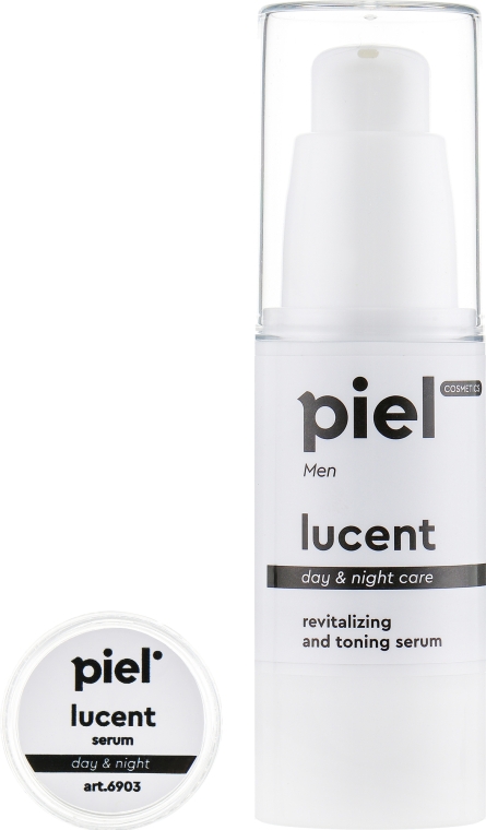 Чоловіча відновлювальна сироватка для обличчя - Piel Cosmetics Men Lucent Revitalizing Serum — фото N4