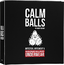 Парфумерія, косметика Набір - Angry Beards Calm Balls (b/cr/150 ml + deo/150ml + boxers M/1pc)