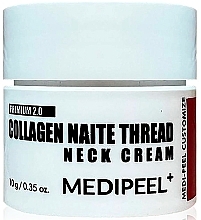 Парфумерія, косметика Пептидний крем для шиї і декольте - Medi-Peel Naite Thread Neck Cream (мини)