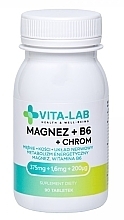 Парфумерія, косметика Харчова добавка "Магній + B6 + Хром" - Vita-Lab Magnesium + B6 + Chrom