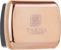 Точилка двойная для карандашей, №202, розовое золото - Parisa Cosmetics — фото N1