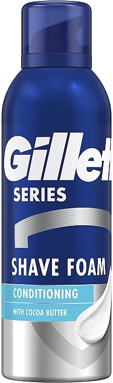 УЦЕНКА Пена для бритья з маслом какао - Gillette Series Conditioning Shave Foam * — фото N1