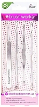 Парфумерія, косметика Набір для видалення чорних цяток - Brushworks Blackhead Remover Set