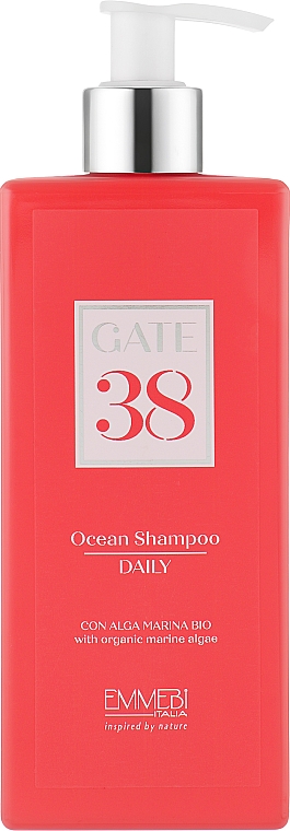 Шампунь для ежедневного ухода за волосами - Emmebi Italia Gate 38 Wash Ocean Shampoo Daily