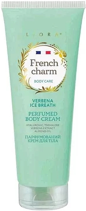 Парфюмированный крем для тела - Liora French Charm Verbena Ice Breath Body Cream — фото N1