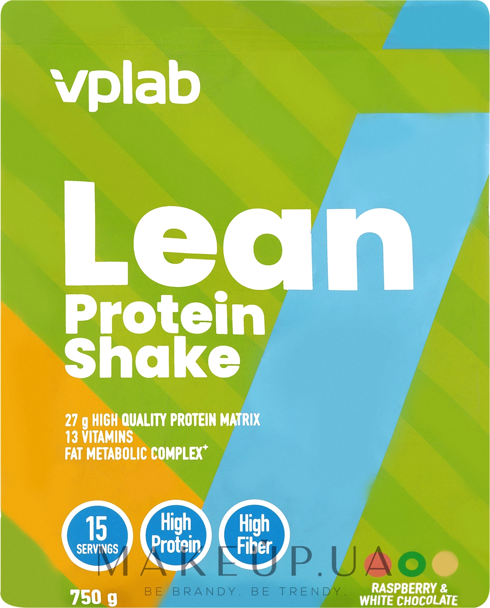 Протеин "Малина и белый шоколад" - VPlab Lean Protein Shake — фото 750g