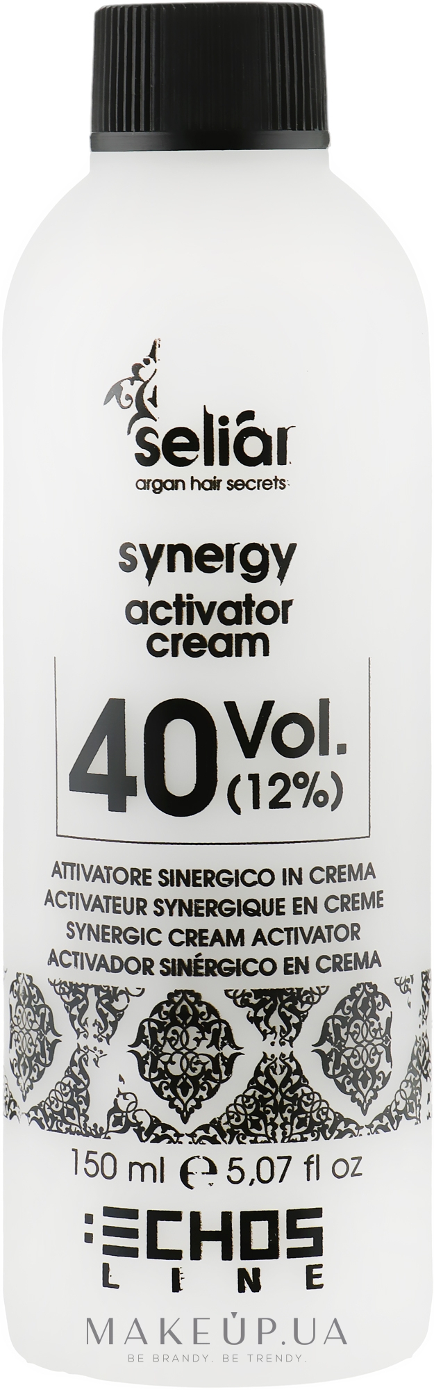 Крем-активатор - Echosline Seliar Synergic Cream Activator 40 vol (12%) — фото 150ml