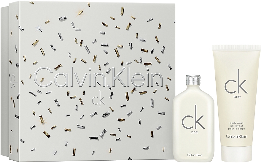 Calvin Klein CK One - Набор (edt/50ml + sh/g/100ml) — фото N1