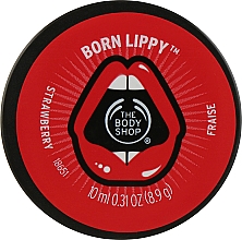 Духи, Парфюмерия, косметика Бальзам для губ "Клубника" - The Body Shop Born Lippy Strawberry Lip Balm