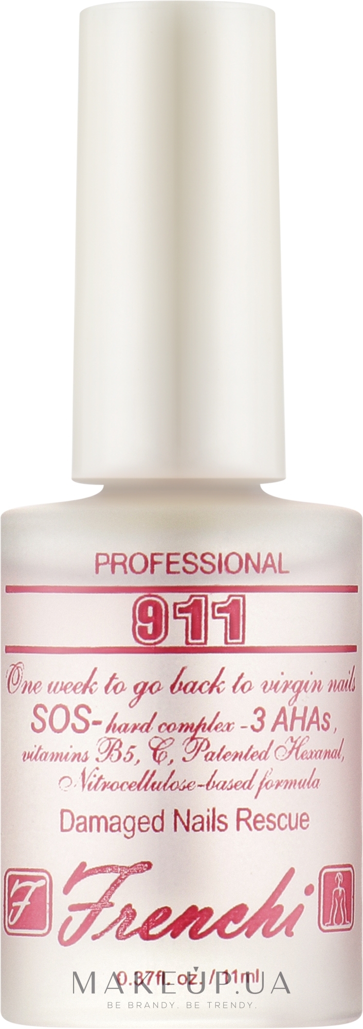 Засіб для відновлення нігтів "911" - Frenchi Damage Nail Rescue — фото 11ml