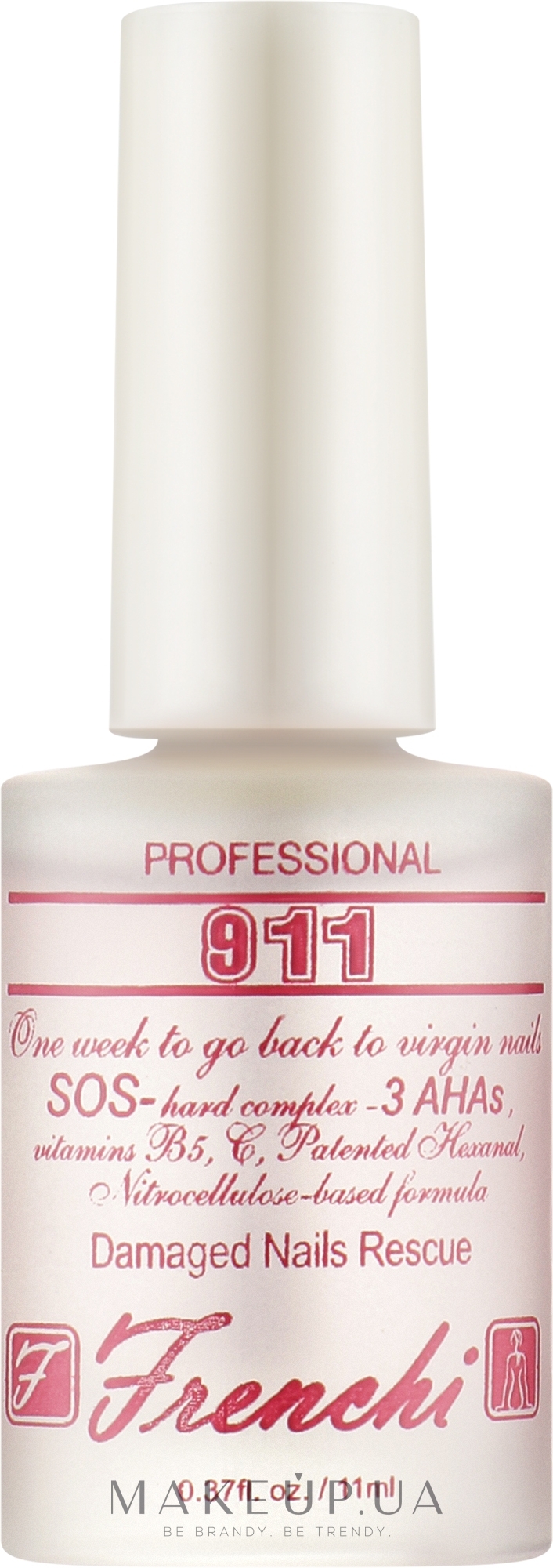 Средство для восстановления ногтей "911" - Frenchi Damage Nail Rescue — фото 11ml