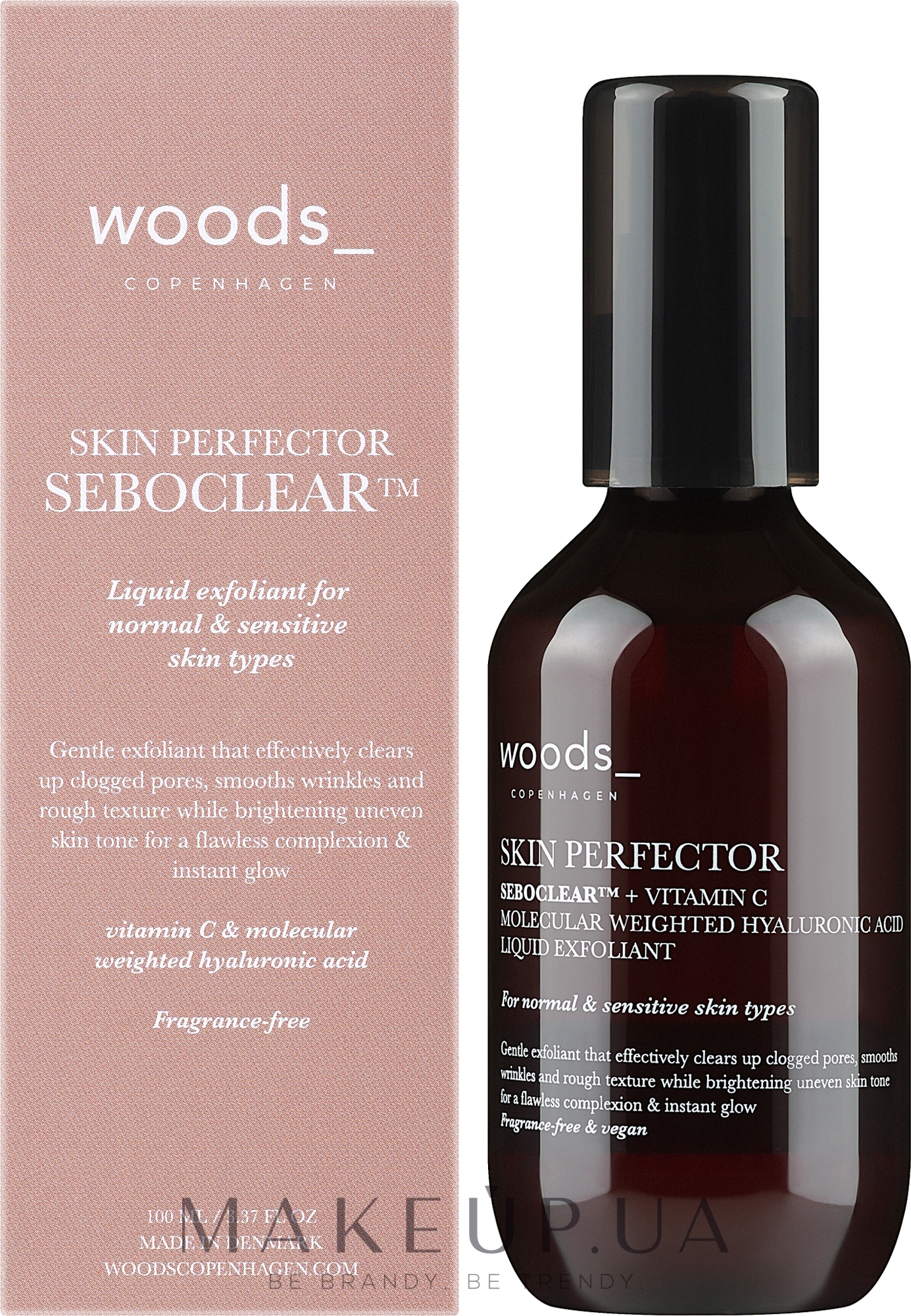 Эксфолиант для лица - Woods Copenhagen Skin Perfector Seboclear — фото 100ml