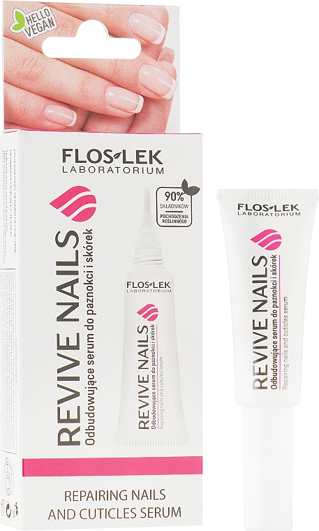 Відновлювальна сироватка для нігтів і кутикули - Floslek Revive Nails Serum — фото N1